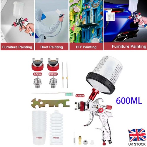 Hvlp spray gun sets gravity - gun,