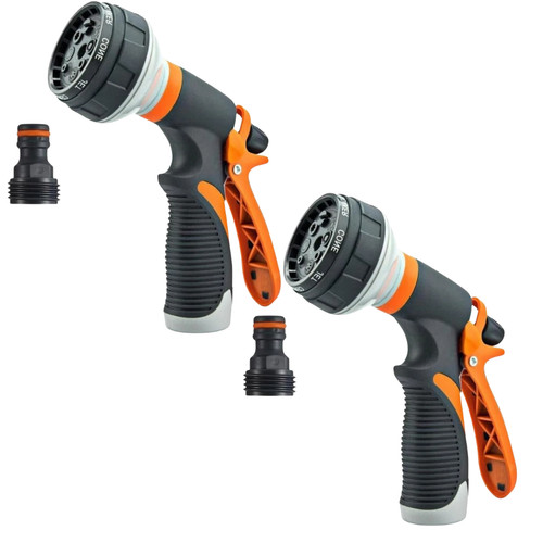 Garden hose pipe spray gun - hose, set