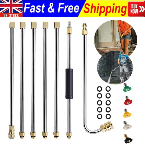 Pressure washer extension - washer, wand