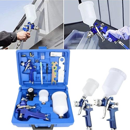 Hvlp spray gun kit gravity - 2x,